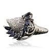 Image 5 : 14KT White Gold 1.90ctw Sapphire and Diamond Ring