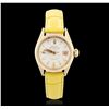Image 3 : Ladies Vintage Rolex DateJust 18KT Yellow Gold Wristwatch