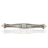 Image 1 : Platinum 1.04ctw Diamond Brooch