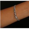 Image 5 : Ladies Bulova 14KT and 10KT White Gold 0.22ctw Diamond Wristwatch