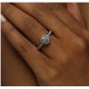 Image 6 : 14KT White Gold 1.41ctw Diamond Ring