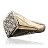 Image 2 : 14KT Yellow Gold 0.31ctw Diamond Ring