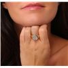 Image 4 : 14KT Yellow Gold 0.31ctw Diamond Ring