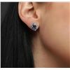 Image 5 : 14KT Yellow Gold 3.24ctw Tanzanite and Diamond Earrings