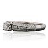 Image 2 : 18KT White Gold 0.71ctw Diamond Ring