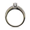 Image 7 : 18KT White Gold 0.71ctw Diamond Ring