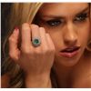 Image 1 : 14KT White Gold 2.40ct Emerald and Diamond Ring