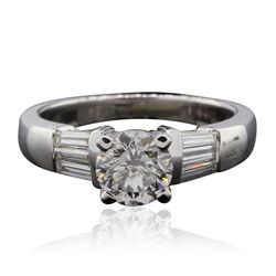 14KT White Gold 1.46ctw Diamond  Ring