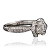 Image 2 : 18KT White Gold 1.12ctw Diamond Ring
