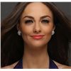Image 3 : 18KT White Gold 2.30cw Diamond Earrings