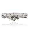 Image 3 : 14KT White Gold 1.35ctw Diamond Ring