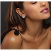 Image 5 : 18KT White Gold 0.72ctw Diamond Earrings