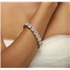 Image 9 : Platinum 41.79ctw Diamond Bracelet