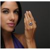 Image 1 : 14KT White Gold 3.45ct Tanzanite and Diamond Ring