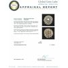 Image 2 : 14KT Yellow Gold 1.15ctw Diamond Vintage Pin