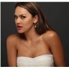 Image 3 : 14KT Rose Gold 9.65ctw Morganite and Diamond Earrings