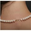 Image 6 : 14KT Two-Tone Gold 0.68ct Diamond and Pearl Necklace