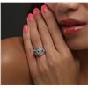 Image 5 : 14KT White Gold 1.29ctw Diamond Ring