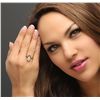 Image 5 : 14KT Yellow Gold 1.71ct Pear Cut Diamond Solitaire Ring