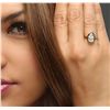 Image 6 : 14KT Yellow Gold 1.71ct Pear Cut Diamond Solitaire Ring