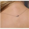 Image 6 : 14KT White Gold Pearl and Diamond Pendant