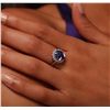 Image 5 : 14KT White Gold 4.50ct Tanzanite and Diamond Ring