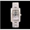 Image 3 : Stainless Steel Diamond Baume Mercier Mercler Hampton Wristwatch