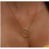 Image 5 : 18KT Yellow Gold 1.00ctw Diamond Pendant With Chain