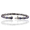 Image 6 : 14KT White Gold 7.14ctw Tanzanite and Diamond Bracelet