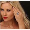 Image 5 : 14KT White Gold 4.33ct Tanzanite and Diamond Ring