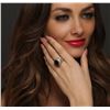 Image 2 : 14KT Two-Tone Gold 7.81ct Tourmaline and Diamond Ring