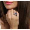 Image 5 : 18KT White Gold 2.51ct Tanzanite and Diamond Ring