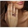 Image 2 : 14KT Yellow Gold 7.81ctw Ruby and Diamond Ring