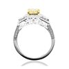 Image 6 : 18KT Two Tone Gold 2.02ctw Diamond Ring