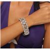 Image 5 : 14KT White Gold 14.92ctw Diamond Bracelet