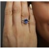 Image 5 : 18KT White Gold 1.93ct Tanzanite and Diamond Ring