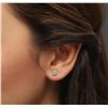 Image 2 : 14KT White Gold 1.13ctw Diamond Solitaire Earrings