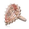 Image 2 : 14KT Rose Gold 10.24ct Morganite and Diamond Ring