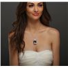 Image 6 : 14KT White Gold 51.13ct Aquamarine and Diamond Pendant With Chain