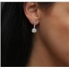 Image 6 : 14KT White Gold 1.62ctw Diamond Earrings