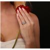 Image 5 : 14KT White Gold 0.54ctw Diamond Ring