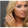 Image 6 : 14KT White Gold 0.80ctw Diamond Ring