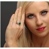 Image 5 : 14KT Yellow Gold 2.82ct Emerald and Diamond Ring