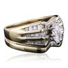 Image 2 : 14KT Yellow Gold 1.29ctw Diamond Ring