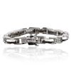 Image 4 : 14KT White Gold 2.10ctw Diamond Bracelet