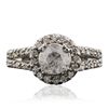 Image 1 : 14KT White Gold 1.77ctw Diamond Ring