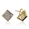 Image 4 : 18KT Yellow Gold 2.51ctw Diamond Earrings