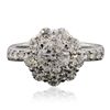 Image 1 : 14KT White Gold 2.10ctw Diamond Ring