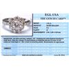 Image 7 : 14KT White Gold 2.10ctw Diamond Ring