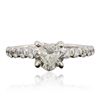 Image 1 : 14KT White Gold EGL Certified 1.53ctw Diamond Ring